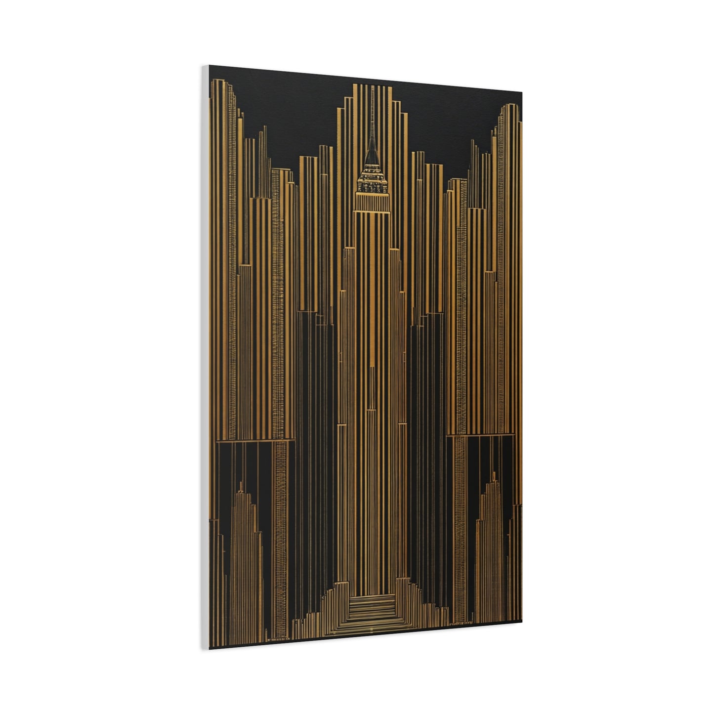 Majestic Golden City Towers Wall Art & Canvas Prints