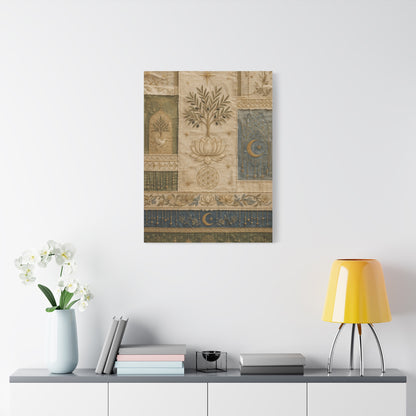 Sacred Textile Harmony Wall Art & Canvas Print