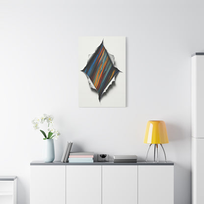 Fractured Color Core Abstract Wall Art & Canvas Prints