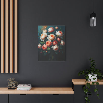 Blush Peony Elegance Wall Art & Canvas Print