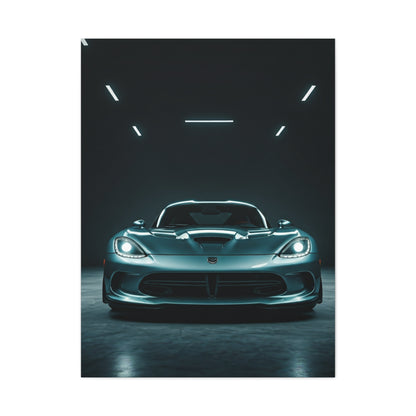 Dodge Viper Showroom Centerpiece Wall Art & Canvas Prints