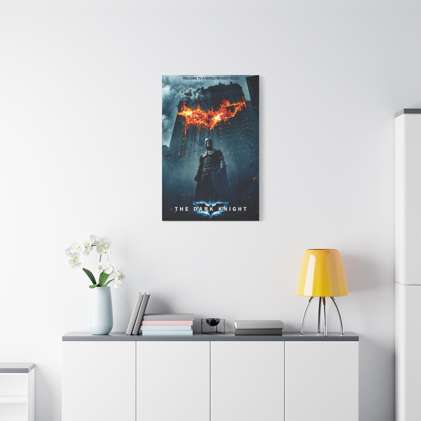 The Dark Knight Batman Movie Poster Wall Art & Canvas Print