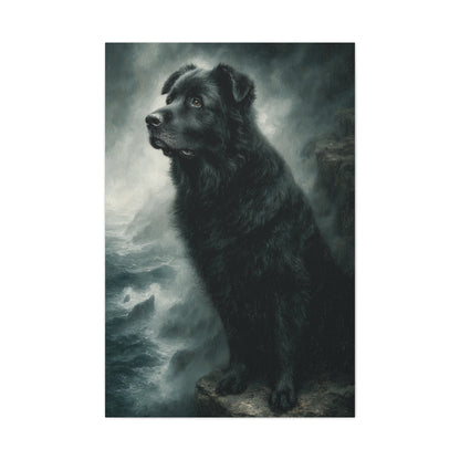 Newfoundland Storm Coast Guardian Wall Art & Canvas Print