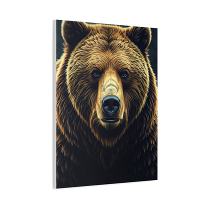 Majestic Brown Bear Portrait Wall Art & Canvas Prints