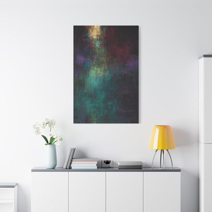 Jewel Tone Abstract Texture Wall Art & Canvas Print