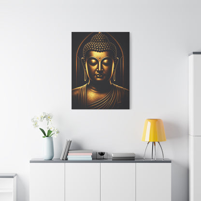 Sacred Circle Buddha Portrait Wall Art & Canvas Prints