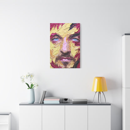 Impasto Expressionist Portrait Wall Art & Canvas Print