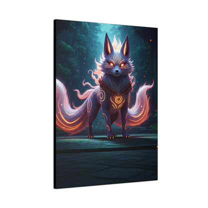 Celestial Kitsune Guardian Wall Art & Canvas Prints