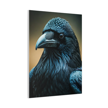 Midnight Raven Portrait Wall Art & Canvas Prints