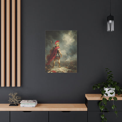 Mars Roman God Of War Battlefield Vision Wall Art & Canvas Print