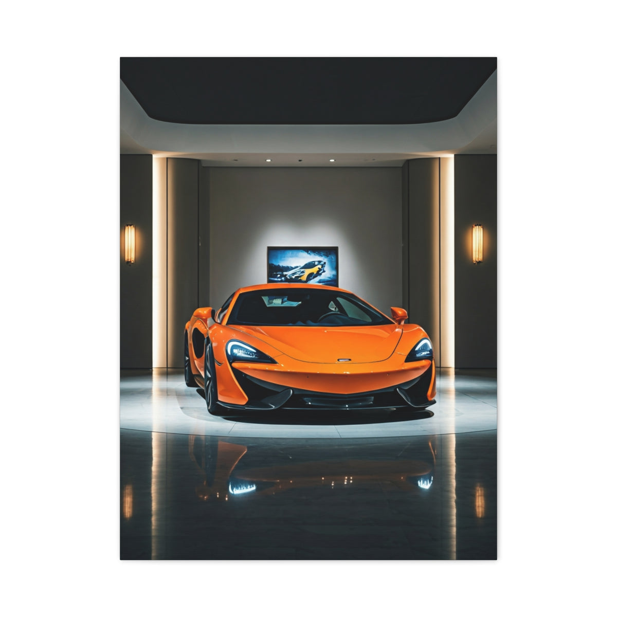 Dream Garage McLaren 570S Gallery Display Wall Art & Canvas Prints