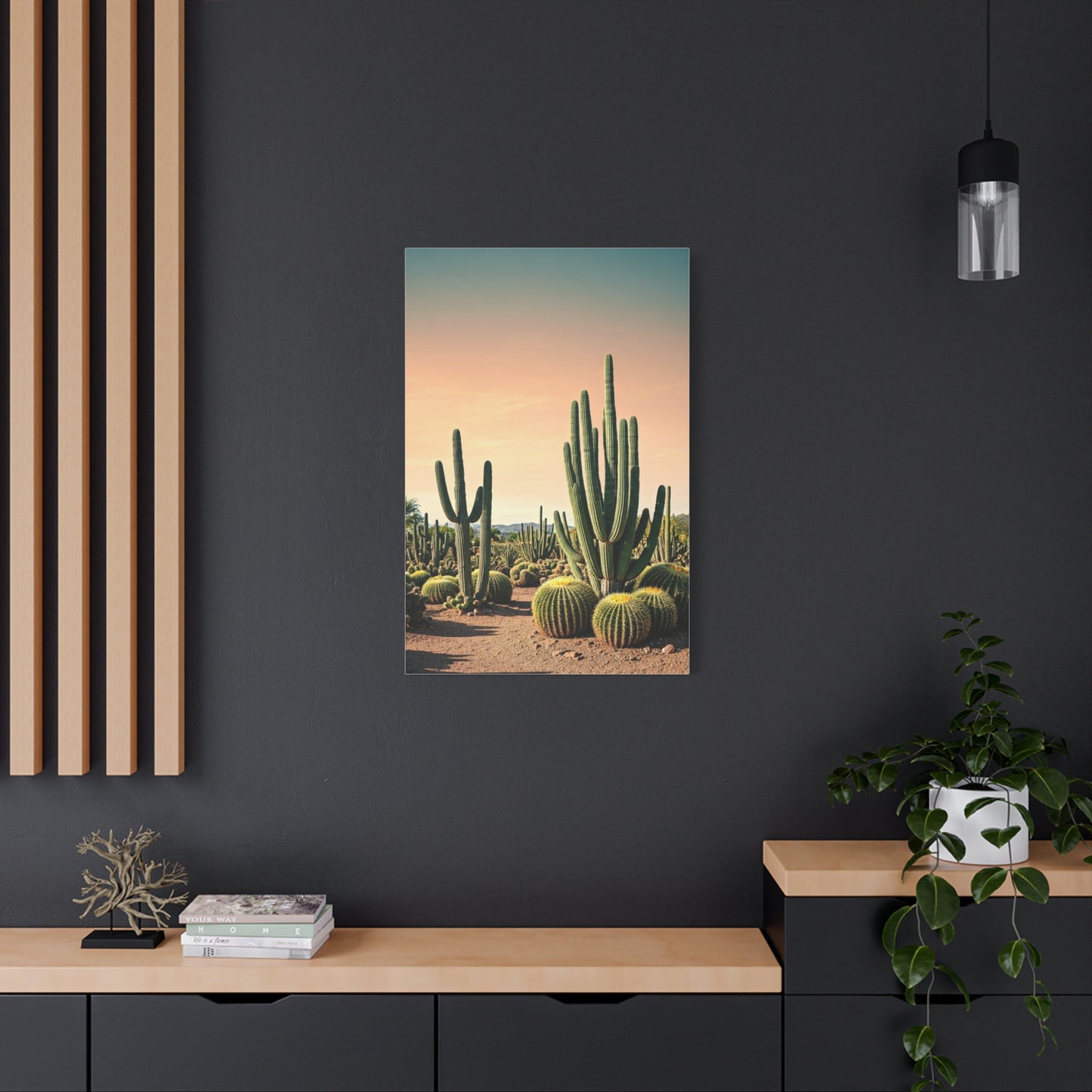 Sonoran Desert Cactus Garden Wall Art & Canvas Prints