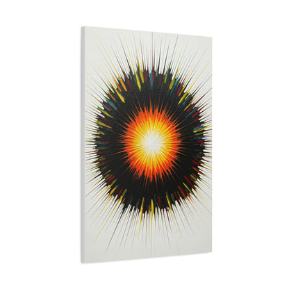 Radiant Energy Core Abstract Wall Art & Canvas Prints