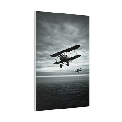 Vintage Squadron Over Open Seas Wall Art & Canvas Prints