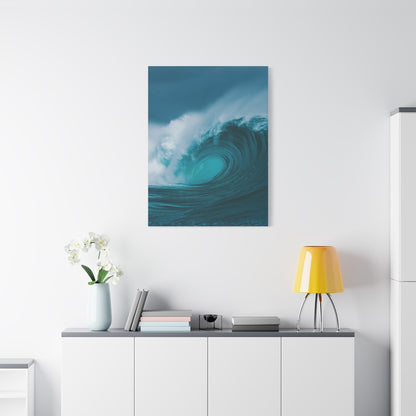 Powerful Ocean Wave Motion Wall Art & Canvas Print