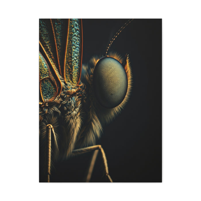 Butterfly Micro Detail Scientific Portrait Wall Art & Canvas Prints