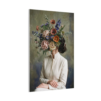 Botanical Identity Portrait Study Wall Art & Canvas Print