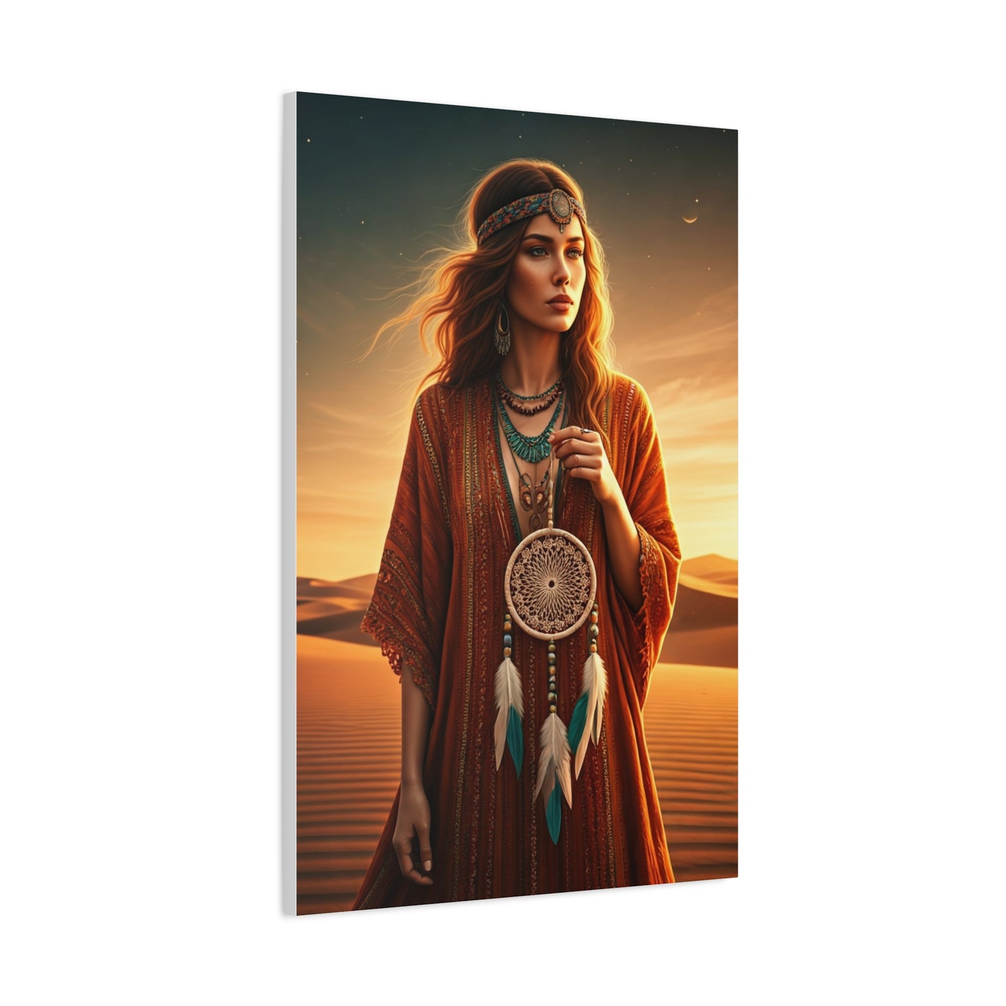 Desert Dreamer with Dreamcatcher Wall Art & Canvas Prints