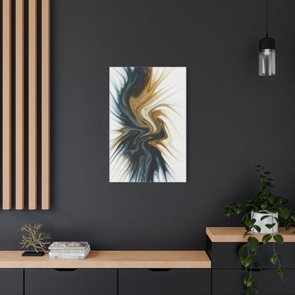Gilded Current Flow Wall Art & Canvas Prints