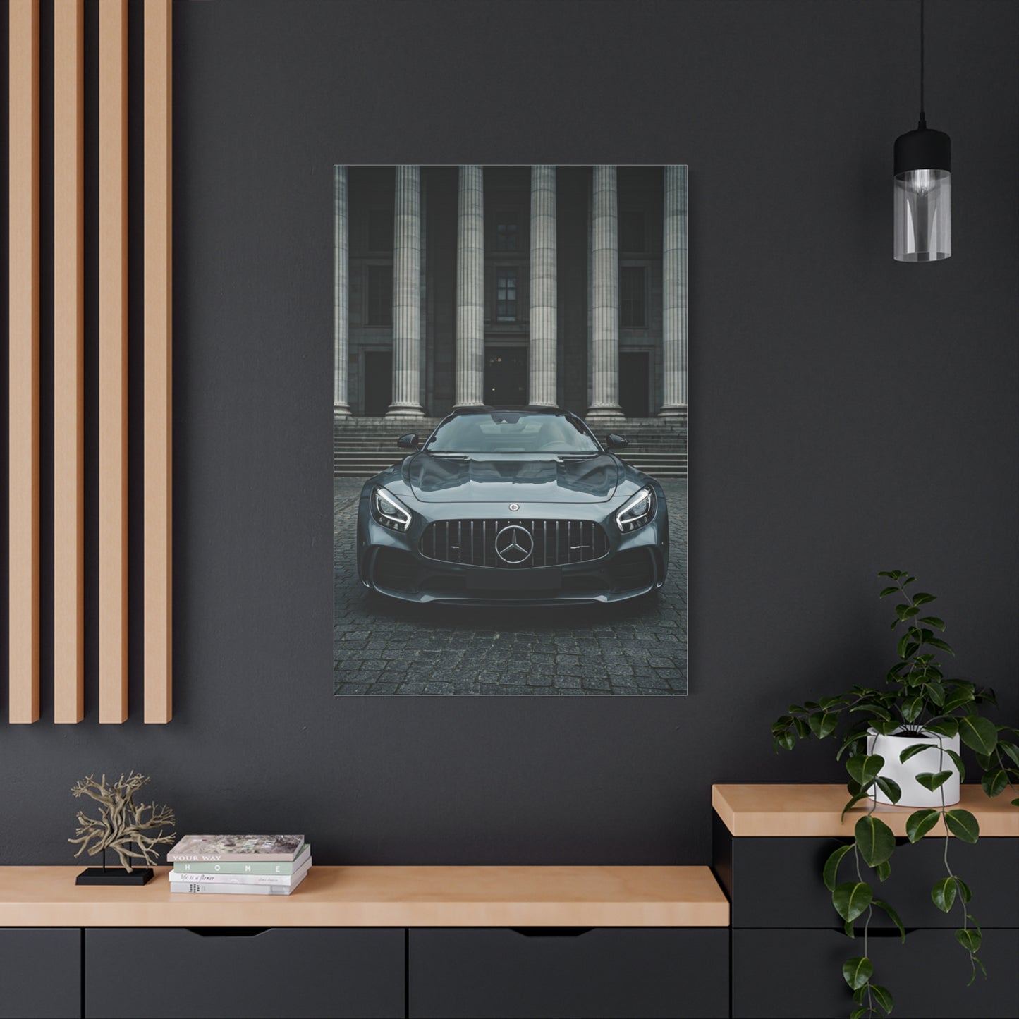 Mercedes AMG GT R Neoclassical Munich Display Wall Art & Canvas Prints
