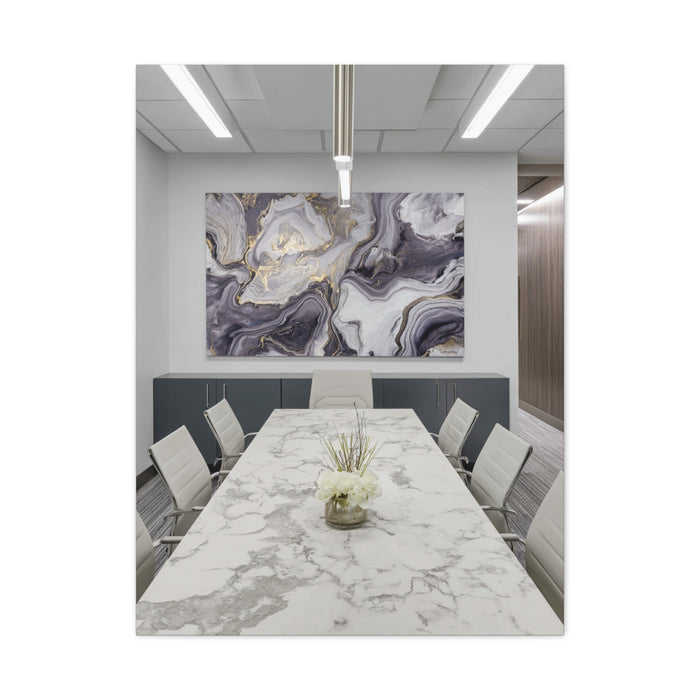 Mineral Stone Inspired Law Office Conference Wall Art & Canvas Print