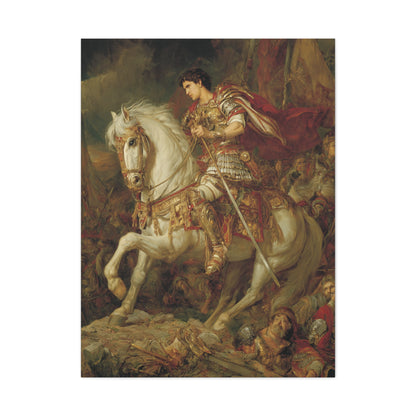 Alexander the Great Commanding The Battlefield Wall Art & Canvas Print