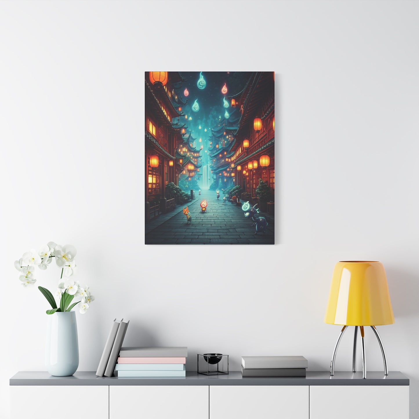 Lantern Spirit Alley Wall Art & Canvas Prints