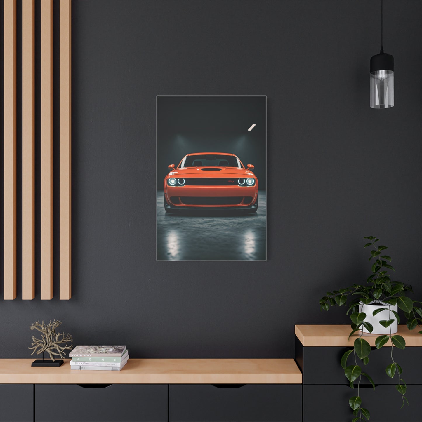 Dodge Challenger Hellcat Wall Art & Canvas Prints