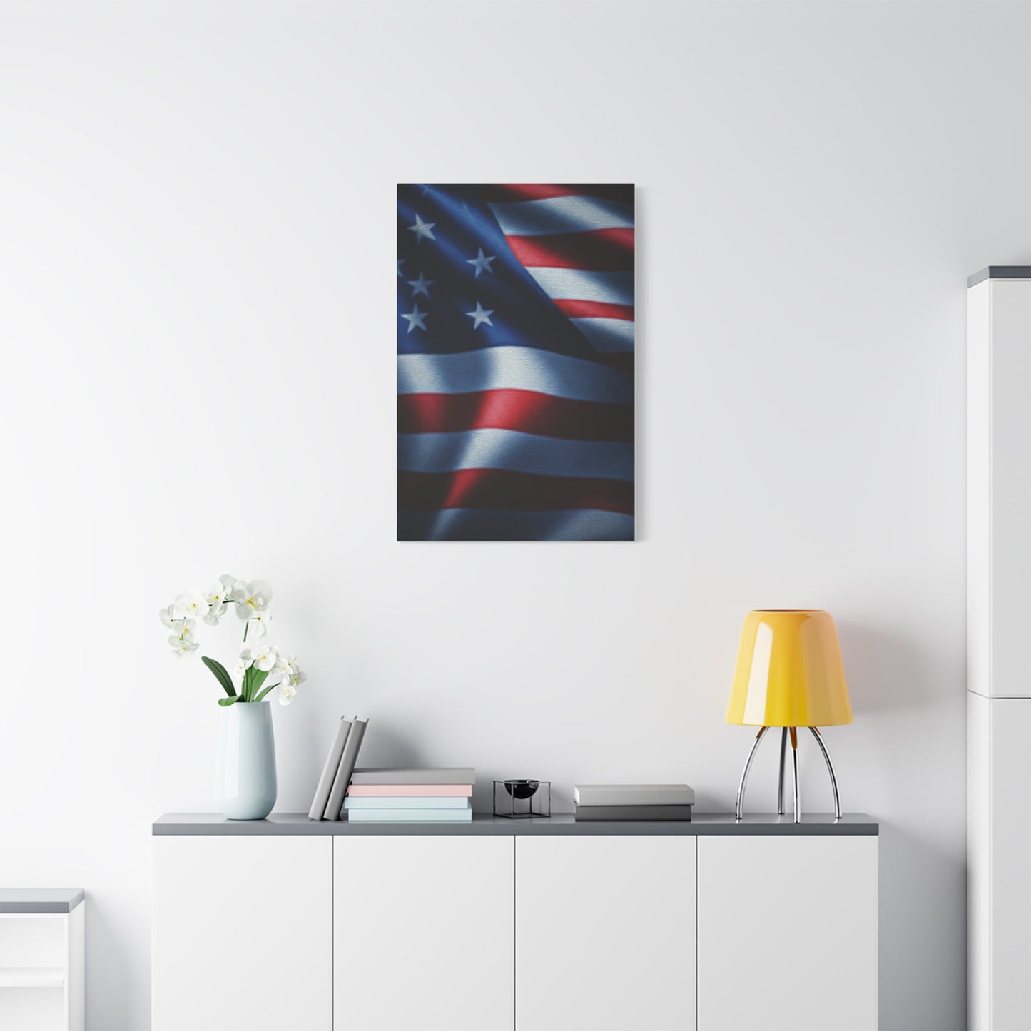 Stars and Stripes Sunset Horizon Wall Art & Canvas Prints