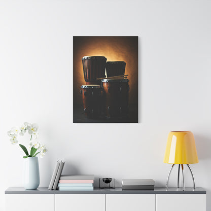 Traditional African Drum Ensemble Wall Art & Canvas Prints