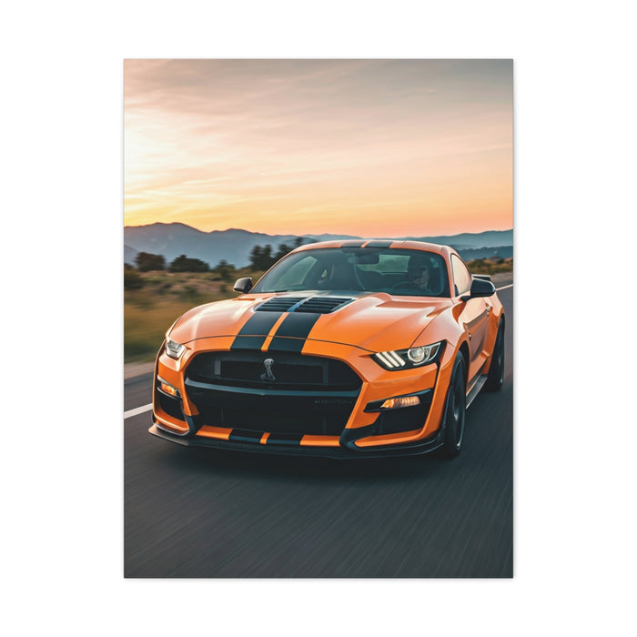 Ford Mustang Shelby GT500 Mountain Pass Assault Wall Art & Canvas Prints