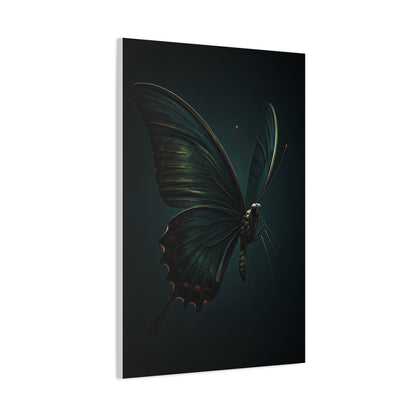 Dark Swallowtail Butterfly Profile Study Wall Art & Canvas Prints