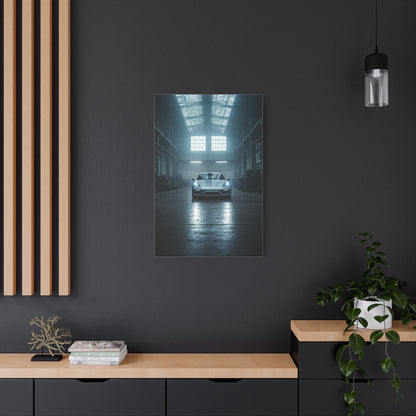 Porsche 718 Cayman Workshop Precision Wall Art & Canvas Prints
