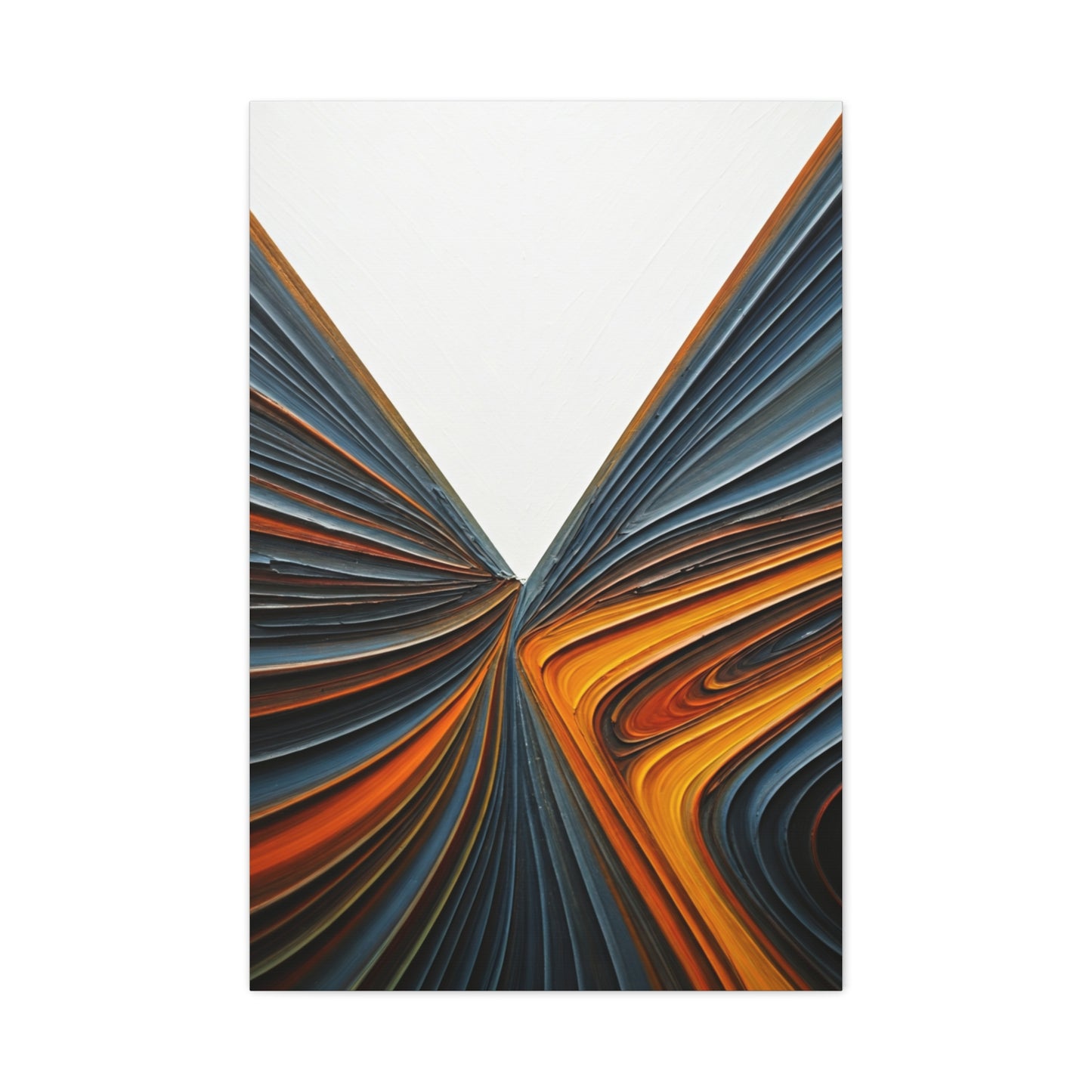 Converging Pathways Abstract Wall Art & Canvas Prints