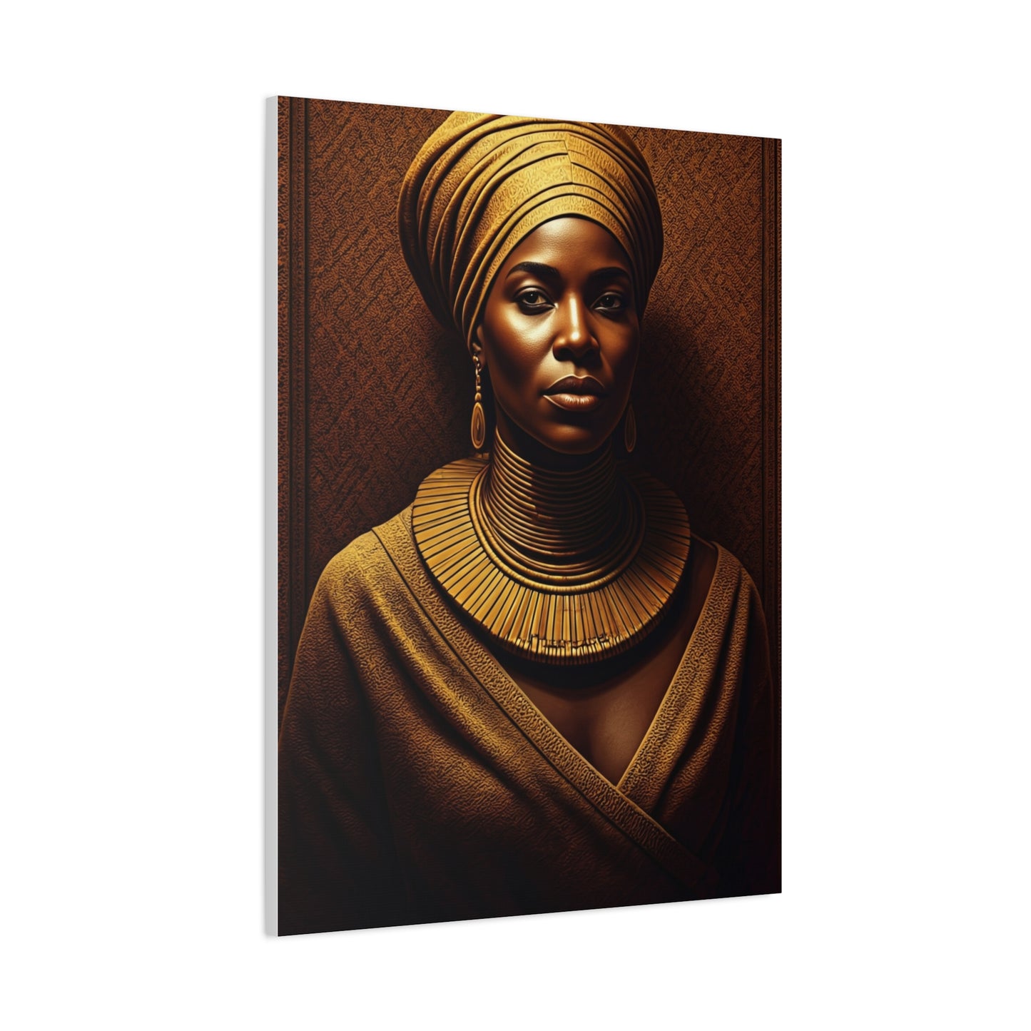 Bronze Heritage Queen Portrait Wall Art & Canvas Prints
