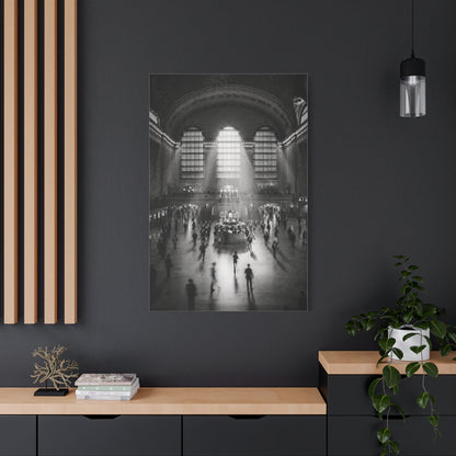 Grand Central Light & Motion Study Wall Art & Canvas Print