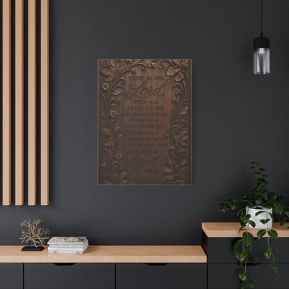 Proverbs Heirloom Wood Scripture Wall Art & Canvas Print