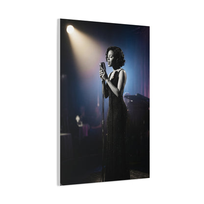 Ambient Turntable Night Mood Wall Art & Canvas Print