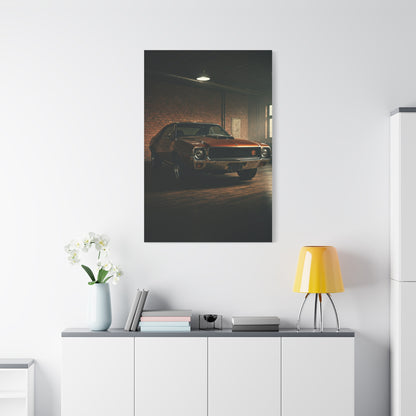 AMC Javelin Classic Americana Garage Wall Art & Canvas Prints