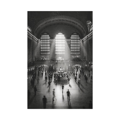 Grand Central Light & Motion Study Wall Art & Canvas Print