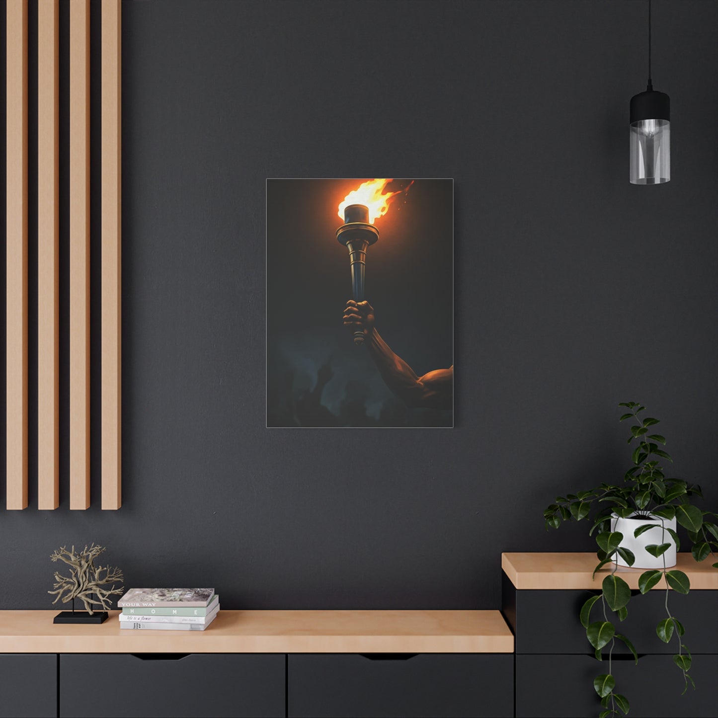 Torch of Defiance Wall Art & Canvas Prints