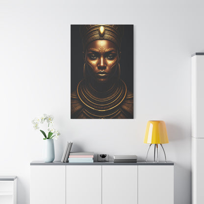 Sacred Queen of Gold Wall Art & Canvas Prints