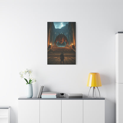 Colossal Dragon Guardian Wall Art & Canvas Prints