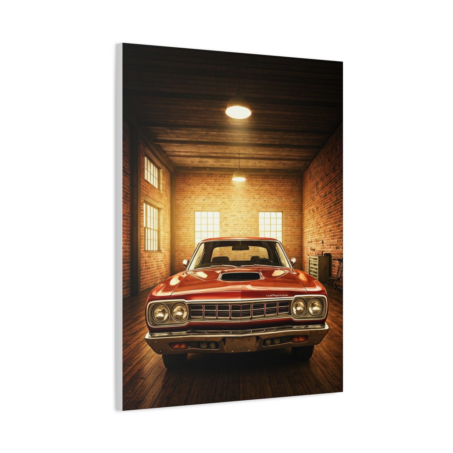 Plymouth Road Runner Tungsten Garage Wall Art & Canvas Prints