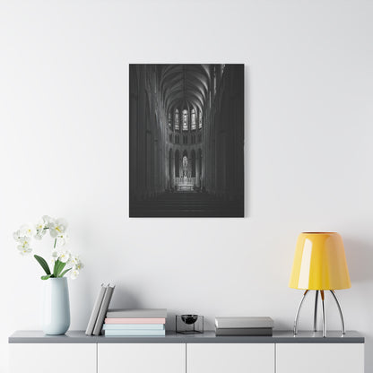 Gothic Cathedral Nave Light Wall Art & Canvas Prints