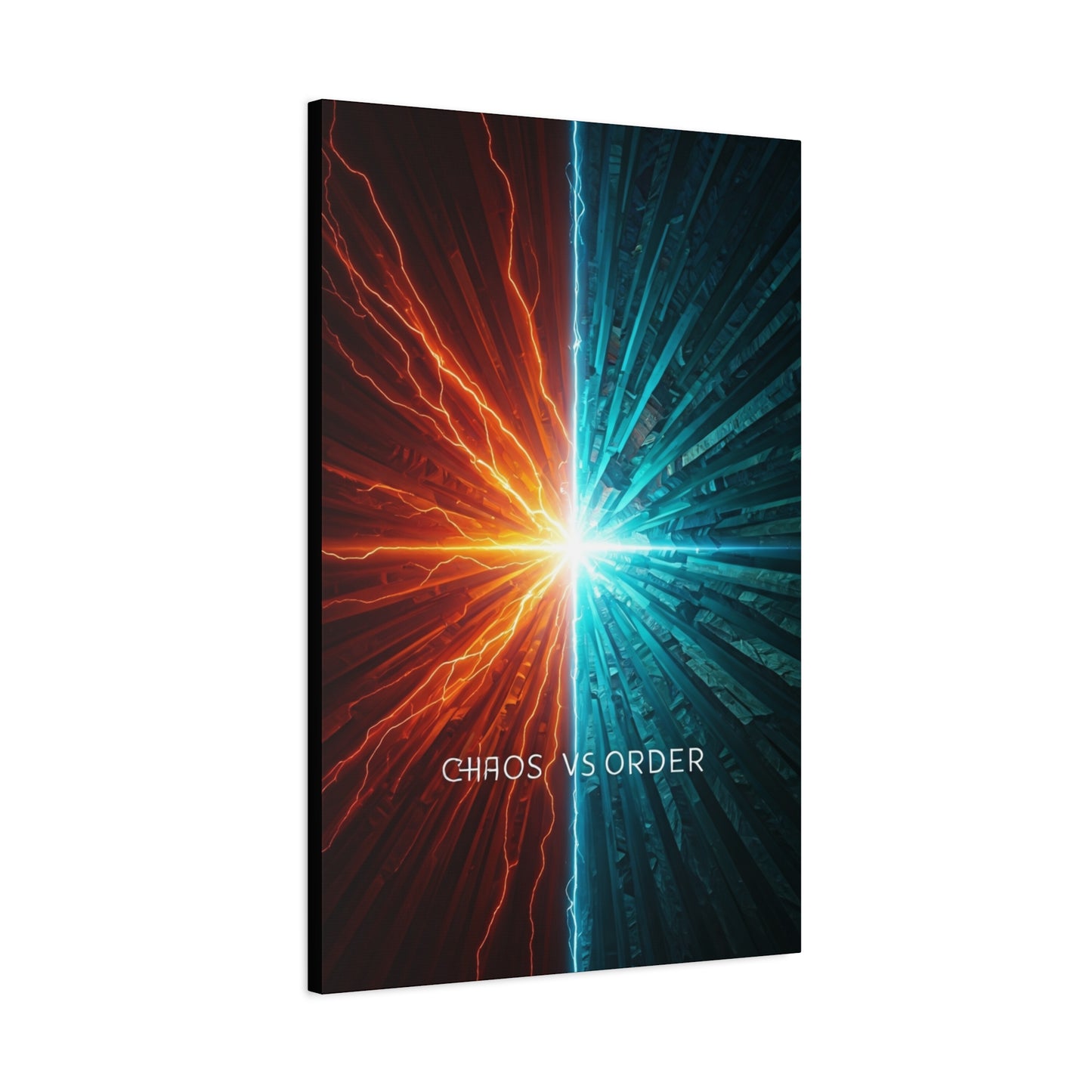 Chaos Versus Order Wall Art & Canvas Prints