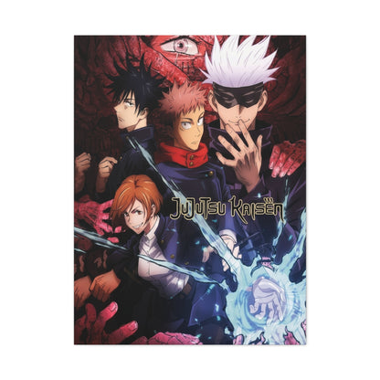 Jujutsu Kaisen Season 1 Poster Wall Art & Canvas Print