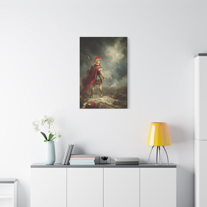 Mars Roman God Of War Battlefield Vision Wall Art & Canvas Print