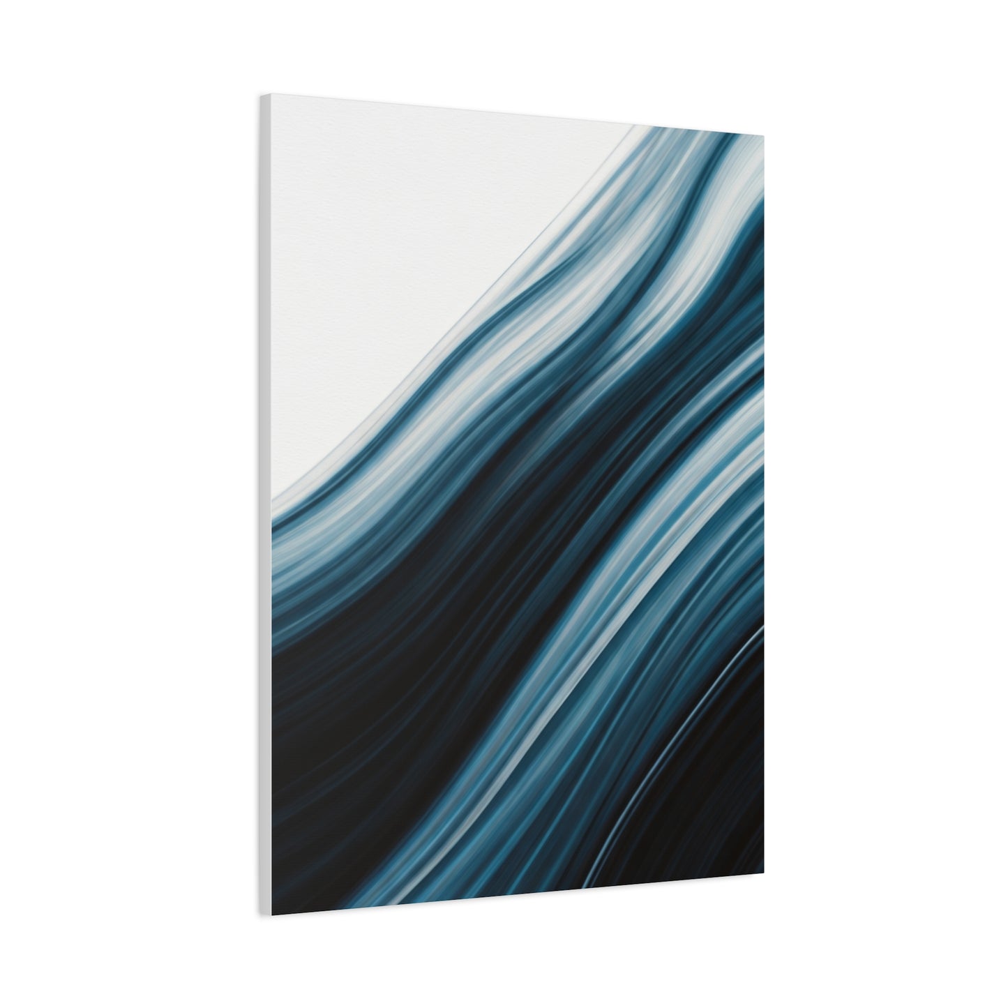 Midnight Tide Flow Abstract Wall Art & Canvas Prints