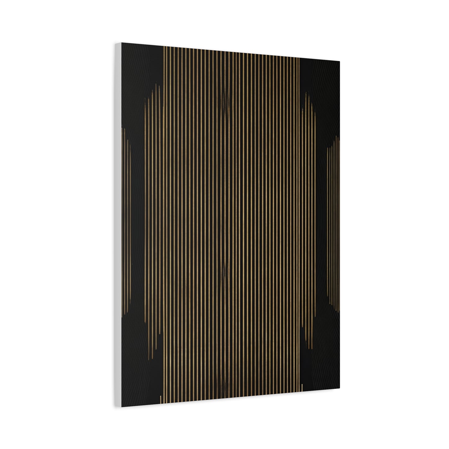 Midnight Gold Column Abstract Wall Art & Canvas Prints